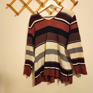 Westport Striped Sweater Fall/Lounge